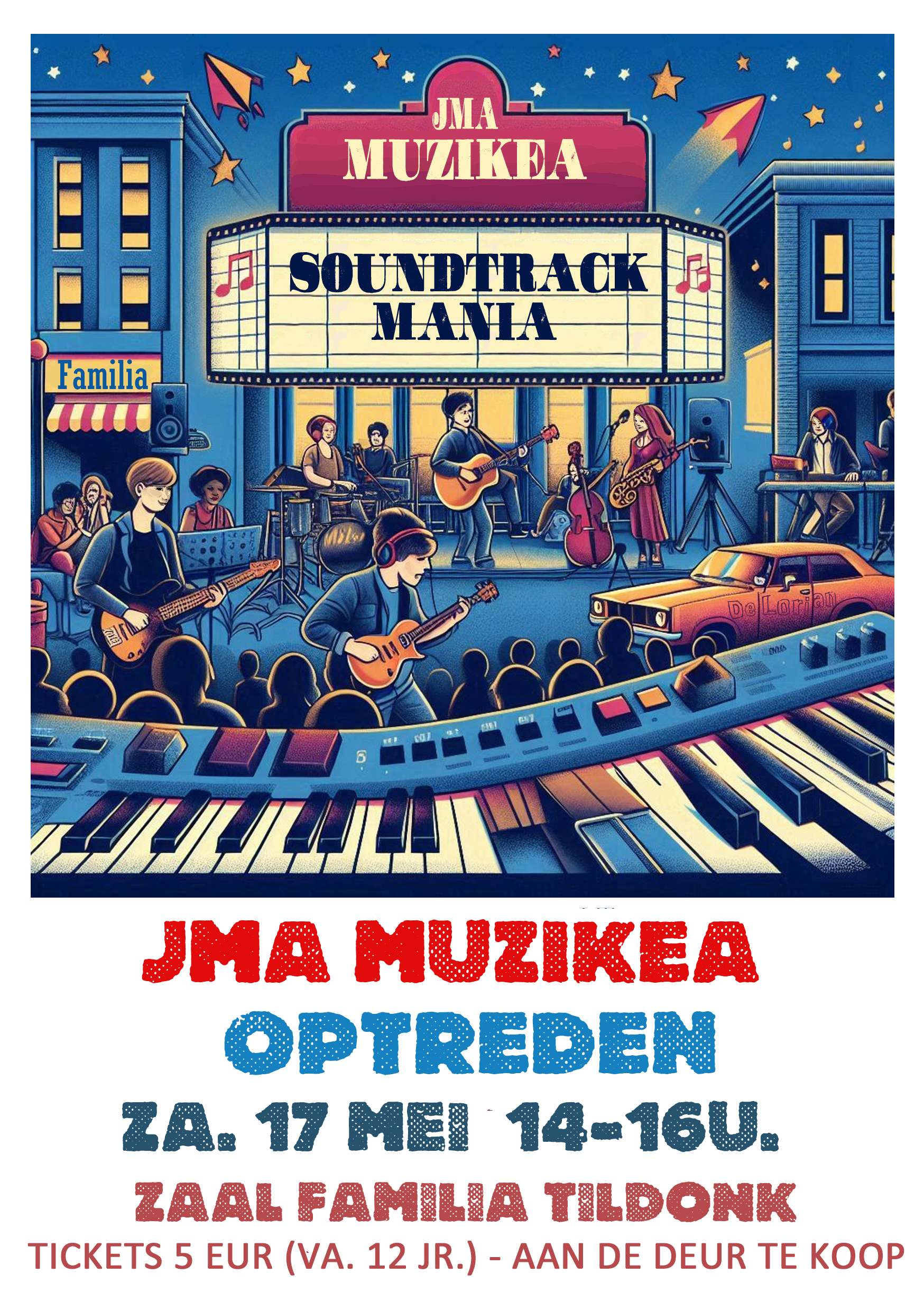 Affiche optreden 2025